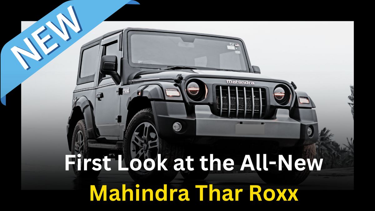 Read more about the article Here’s Your First Look at the All-New Mahindra Thar Roxx